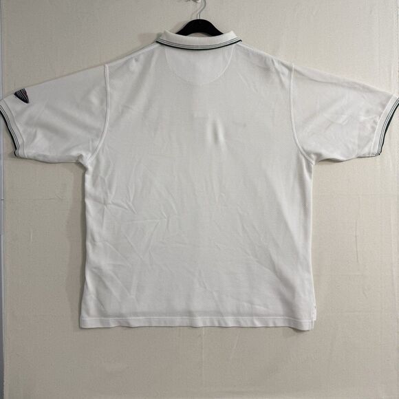 Vintage Miami Hurricanes Polo Shirt Mens XL UM Football Nike Embroidered Logo - Picture 2 of 11